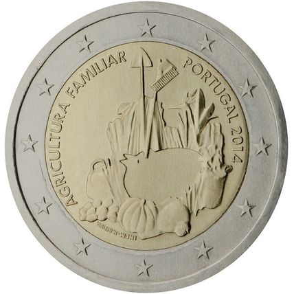 Portugal 2014 - 2 Euro Commem - International Year of Family Farming (UNC)