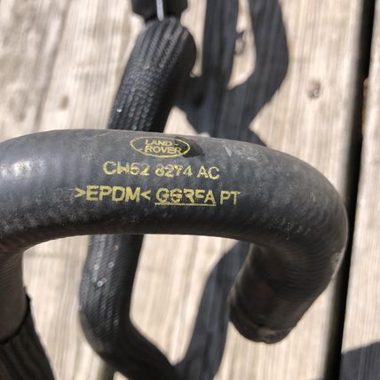Land Rover LR2 LR039407 Heater Coolant Outlet Hose Set OEM 2.0L