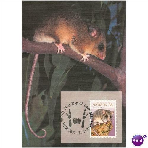 Australia FDI Postcard set 1990 - High Country Animals