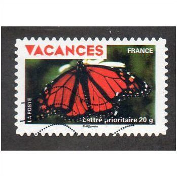 FRA 2009 (56c) 'VACANCES - BUTTERFLY' FINE USED (EBID21154)
