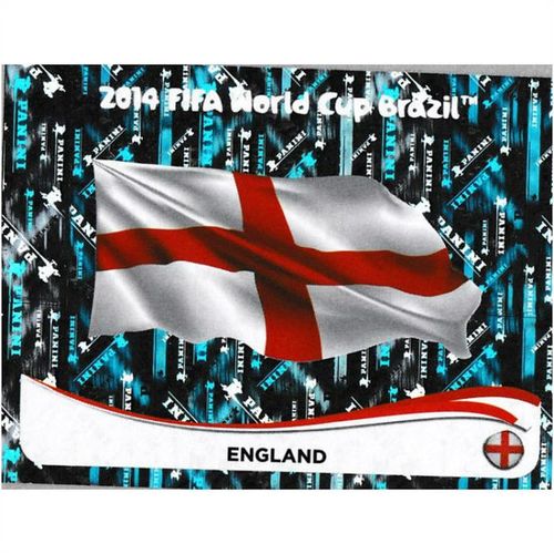 2014 Panini World Cup Soccer Stickers - #298 - England Logo