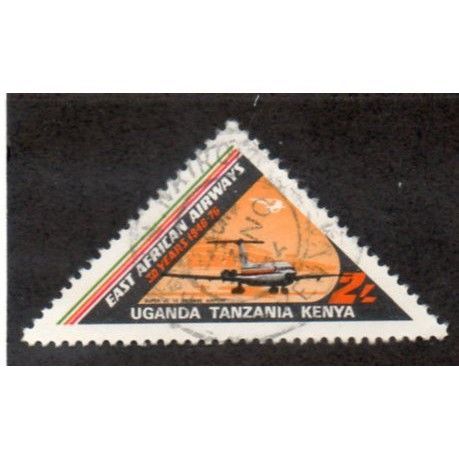 KEN 1975 2/- 'EAST AFRICAN AIRWAYS' FINE USED (EBID 33-406)