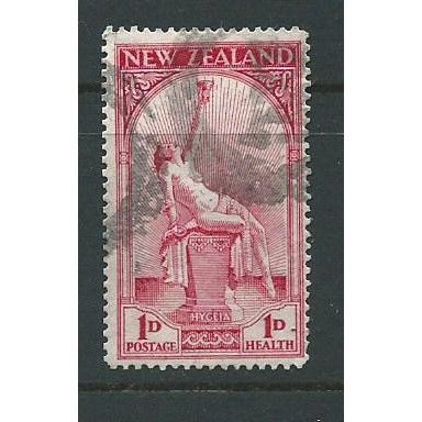 new zealand stamps sg552 used health hygiea 1932