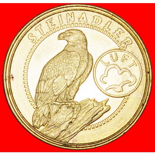 GOLDEN EAGLE: AUSTRIA ★ WWF for kids MINT LUSTER! LOW START★NO RESERVE!
