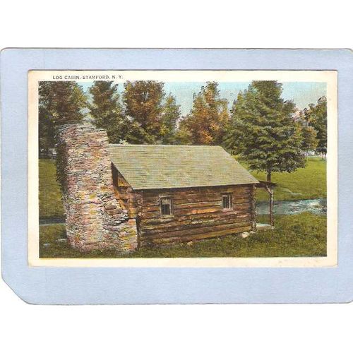 New York Stamford Log Cabin ny_box3~1308
