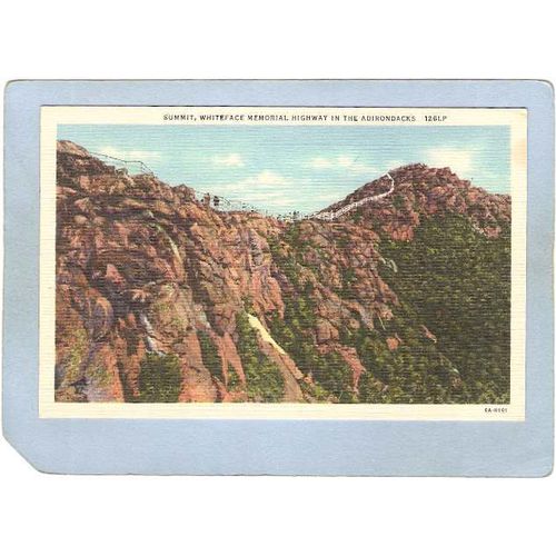 New York Whiteface Mt Summit Whiteface Memorial Highway In The Adirondacks~1406
