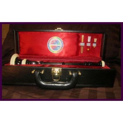 CP Brand New BOMBARD OBOE Rosewood Black Flute Chanter With Hard Carry Box