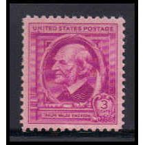 861 3c Ralph Emerson Fine Plus MNH KA2309