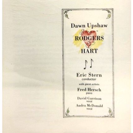Dawn Upshaw Sings Rodgers & Hart (1996 Music CD) (Z29D)