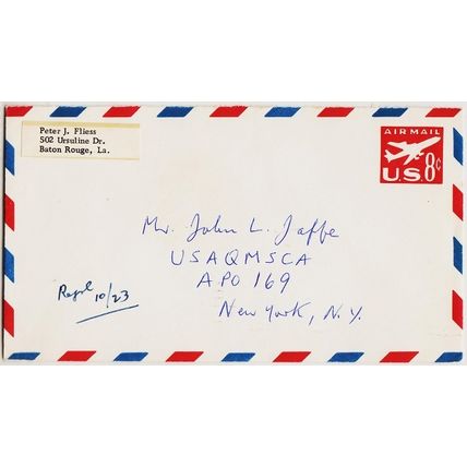 USA. 8c Air Mail Cover. Pre-Stamped. Used
