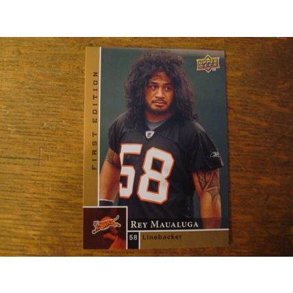 2009, 9-Premium Cards, All Rc's, REY MAUALUGA, Bengals