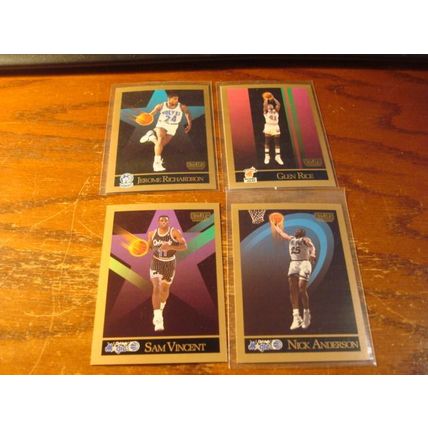 1990 Skybox, 15-Cards, Different, Stars/Rc's/HOF, STOCKTON/RICE/JOHNSON ++