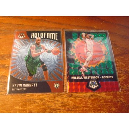 2020/21, Panini Mosaic, 5-Cards, Prizms, w/ Variations, RODMAN (HOF)/GARNETT, ++