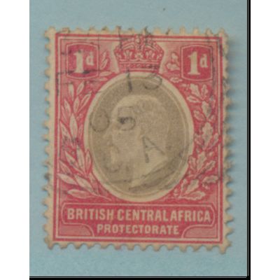 British Central Africa Stamp Scott #60, Used