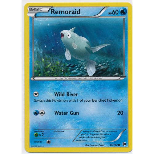Pokemon XY BREAKThrough #031/162 Remoraid