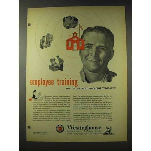 1948 Westinghouse Ad - Employee Training