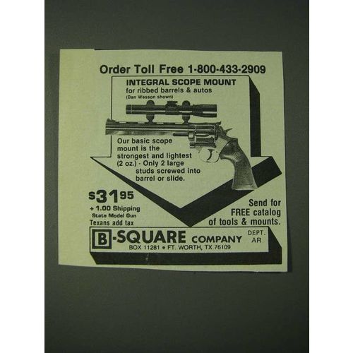 1980 B-Square Integral Scope Mount Ad