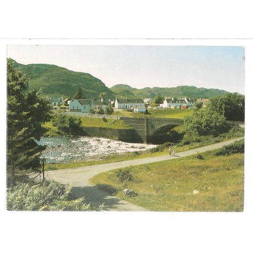 POOLEWE, ROSS-SHIRE SCOTLAND vintage postcard unused J.Arthur Dixon =