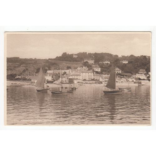 The Harbour Lyme Regis Postcard Dorset L21