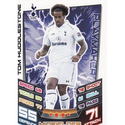 Match Attax Extra 2012/2013 U52 Tom Huddlestone Tottenham Hotspur