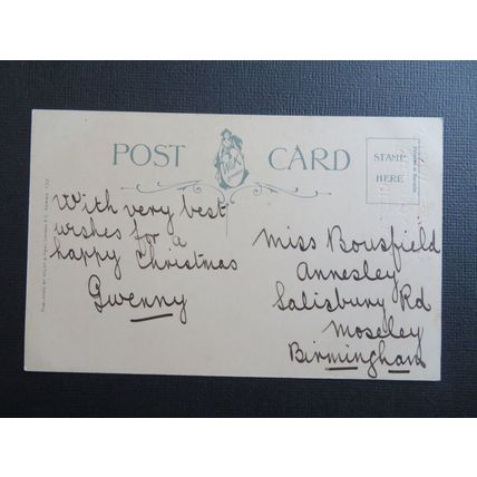 My Best Wishes To You This Yuletide, Christmas Vintage Postcard