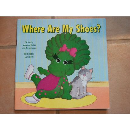 Where Are My Shoes by Mary Ann Dudko Barney Publishing 1993 FREEPOST M