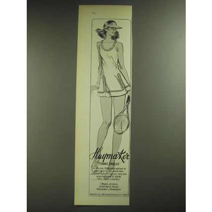 1974 Haymaker Tennis Singles Dress Advertisement