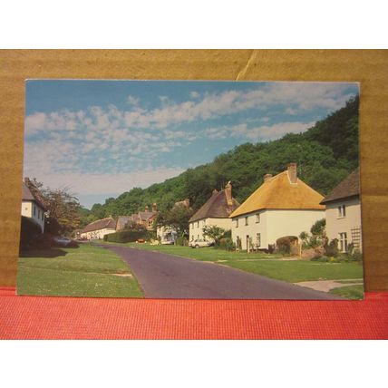 multiview, MILTON ABBAS, DORSET used postcard by Jarrold. =