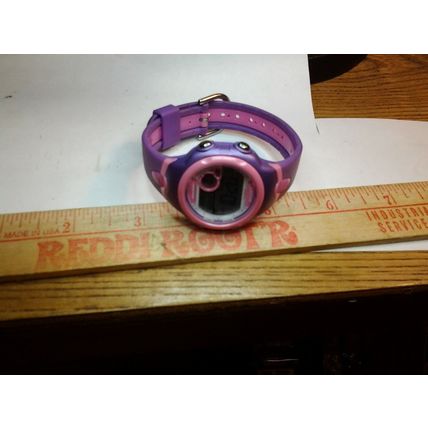 Armitron 45/7074 Day/Date Purple Band & Case Stopwatch Women's Watch