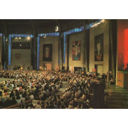 Visit of Pope John Paul II Liverpool Metropolitan Cathedral Postcard