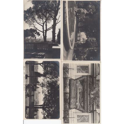 Roma Pincio Fontana Del Mose Panorama 4x Italian Postcard s