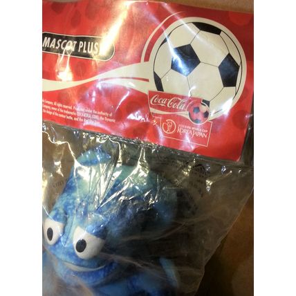 Coca Cola 2002 Fifa World Cup Korea Japan Mascot NIK 7" Figure Plush Toy - New