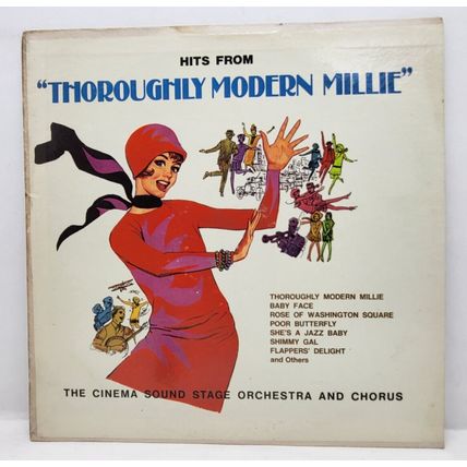 Hits From Thoroughly Modern Millie, LP Vinyl, Record Cinema Sound Stage (P9)