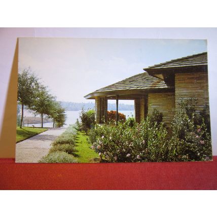 ROSE GARDENS, HODGES GARDENS, MANY, LOUISIANA, USA used postcard #
