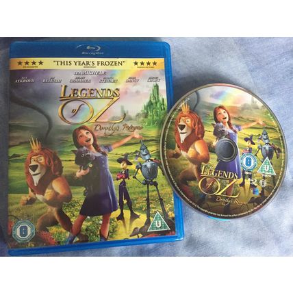 Legends of OZ - Dorothy's Return (2014 Blu-Ray of animated film sequel)