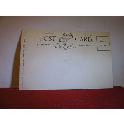 OLD GARDEN, BROCKWELL PARK, BRIXTON, LONDON unused antique postcard (a) #