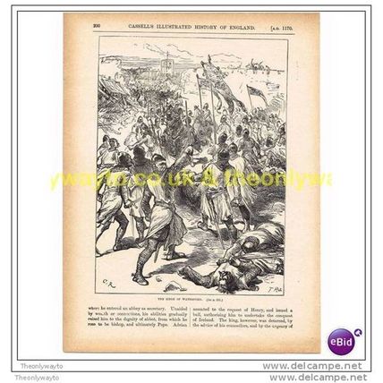 SIEGE OF WATERFORD, c1909, Book Illustration