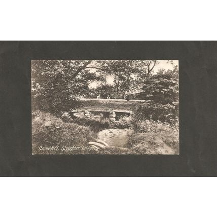 Postcard Cornwall Camelford