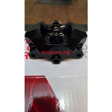 Brembo CNC billet Racing P2 34 84mm black rear brake caliper pads Ducati Honda