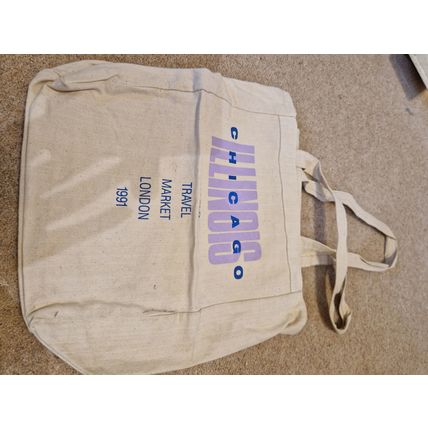 Vintage Chicago Canvas Bag