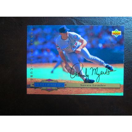 Three (3) Randy Myers Baseball Cards (See Pictures and Description Below)