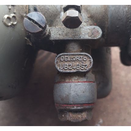 dellorto ub24bs2 carburettor mv agusta gilera ducati benelli moto guzzi tipo f8