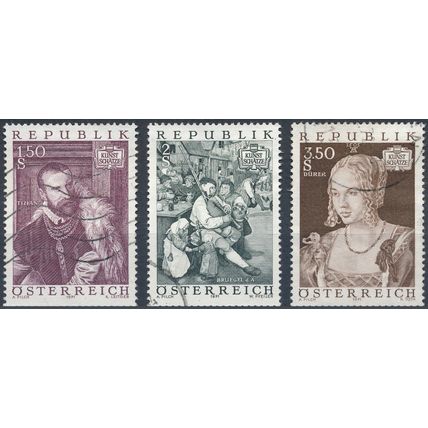 Austrian Art Treasures - Austria 1971 - F H - MiNr 1360/2