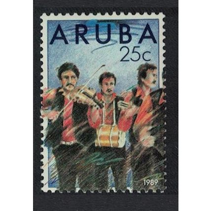 Aruba New Year Dande Musicians Violin Tambour 1989 MNH SG#71