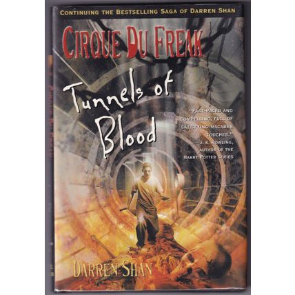 TUNNELS OF BLOOD - Darren Shan, *Signed*, [2002], 1st US Hardback.