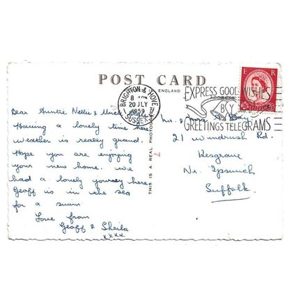 The Aquarium And Madeira Drive, Brighton, Sussex, RP Postcard.