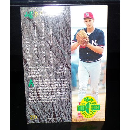 CLASSIC 1993 JEFF D'AMICO FOUR SPORT BASEBALL CARD #277