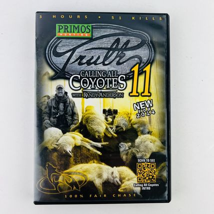Primos Hunting The TRUTH 11 Calling All Coyotes DVD with Randy Anderson