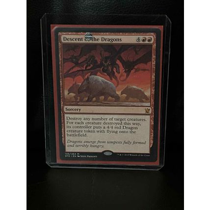 Descent of the Dragons Dragons of Tarkir Magic: the Gathering Trading Card