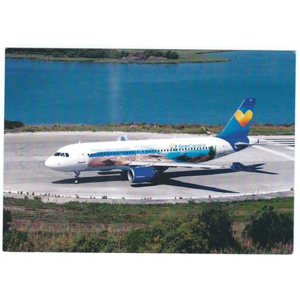 AIRBUS A320 AIRCRAFT THOMAS COOK CARD NO W171